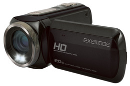 エグゼモード、実売14,800円のHD動画対応デジタルビデオカメラ 画像