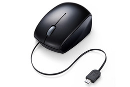 Androidスマートフォン/タブレット向けMicro USB接続マウス