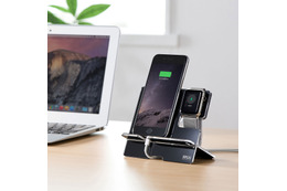 Apple WatchとiPhoneを一緒に充電できる充電スタンド