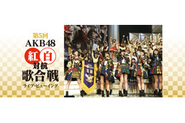 「AKB48紅白対抗歌合戦」ライブビューイング開催決定
