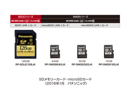 6つの耐久性能と高速データ転送を誇るSD/MicroSDカードシリーズ、パナソニックが発売