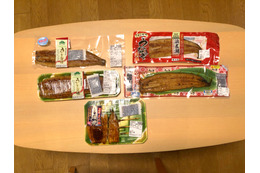 【土用の丑の日】スーパーのうなぎ商品5品を食べ比べ 画像