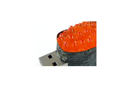 お土産に最適な寿司型USBメモリのケータイストラップ 画像