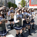 アライグマに扮した「宇宙最凶ロケットガールズ」が渋谷に出現 画像