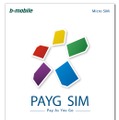b-mobile「PAYG SIM」パッケージ