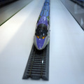 JR西日本のブースでは、「新幹線：エヴァンゲリオン プロジェクト」を紹介