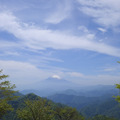 頂上での1枚。美しい富士山を臨場感たっぷりに撮影することができた