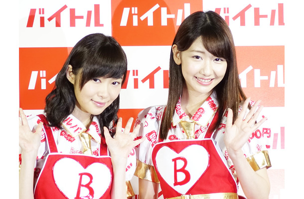 指原莉乃（HKT48）と柏木由紀（AKB48）