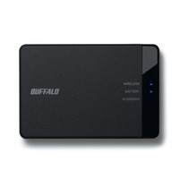 バッファローとNTTBP、NTTドコモ回線対応の無線LANルーター「ポータブルWi-Fi」を発売 画像