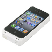 バッファローコクヨ、バッテリ内蔵iPhone 4ケース……駆動時間を約2倍に 画像