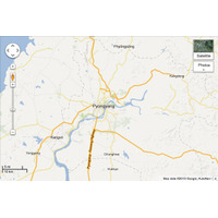 Googleマップ、北朝鮮の地図が追加……地図製作愛好家が協力 画像