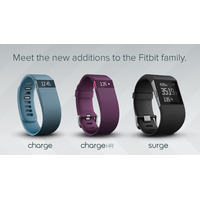 Fitbit、液晶を搭載した「Fitbit Surge」などリストバンド型活動量計3機種 画像