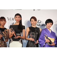 【フォトレポート】米倉涼子、杏、椎名林檎……2014年に活躍した女性を「VOGUE JAPAN」が表彰 画像