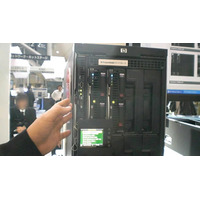 「ITPro EXPO 2008」のブレードサーバ・ホットステージは日本HPのブースに人だかり 画像