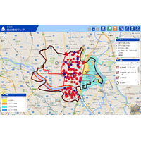 「地域情報マッピングシステム」、足立区防災情報マップに採用 画像