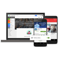 米Google、アプリやコンテンツを6人で共有できる「Google Play Family Library」発表 画像