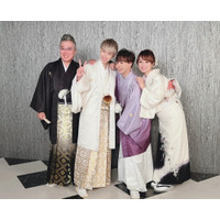 渡辺美奈代、家族4人での美しい和装ショットに「素敵なファミリー」の声 画像