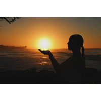 アンミカ、夕日を使った神秘的ショット公開で反響 画像
