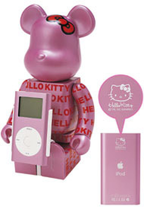 Hello Kitty iPod mini \u0026 BE@RBRICK set 新品