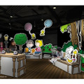 「SNOOPY LOVE GINZA 2012」開場イメージパース