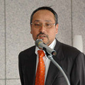 説明を行なった、日本担当副社長の脇山弘敏氏