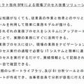 現場プロセス改善ソリューションの特長