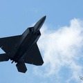 横田基地では3回目の展示となる『F-22ラプター』戦闘機