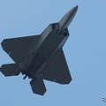 横田基地では3回目の展示となる『F-22ラプター』戦闘機