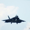 横田基地では3回目の展示となる『F-22ラプター』戦闘機