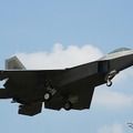 横田基地では3回目の展示となる『F-22ラプター』戦闘機