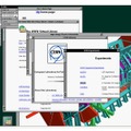 1993年のオリジナルのNeXTウェブブラウザのスクリーンショット