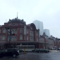 雪の東京（東京駅、2月14日昼）