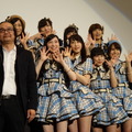 石原真監督、SKE48（大矢真那、佐藤実絵子、中西優香、松井玲奈、斉藤真木子、須田亜香里、柴田阿弥、宮澤佐江）、牧野アンナ