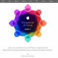 「www.apple.com/live」トップページ