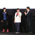 小野賢章、小野友樹、多田俊介監督（c）藤巻忠俊/集英社・劇場版「黒子のバスケ」製作委員会