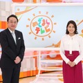 『めざましテレビ』代表カット（左から）三宅正治（フジテレビアナウンサー）、永島優美（フジテレビアナウンサー）（C）フジテレビ