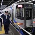 徳永ゆうき、南海電気鉄道にて一日車掌！