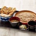 うなとろ天丼 小そばセット