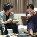 『最寄りのユートピア』神尾楓珠、小林涼子　（C）フジテレビ