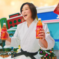 松山ケンイチ、角田夏実、早田ひなが出演するローソンの新TV CM「冬のハピとく祭」篇