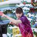 松山ケンイチ、角田夏実、早田ひなが出演するローソンの新TV CM「冬のハピとく祭」篇　メイキング写真