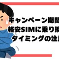 格安sim乗り換えキャンペーン2025年2月度の調査結果まとめ！お得さは人によって違った？