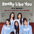 「Really Like You」ミュージックビデオのティザーポスター