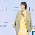 山本美月が登壇したSEE/SAW(シーソー)×ELLE コラボレーション トークショー