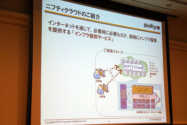 【CEDEC 2010】ニフティクラウドを用いたオンラインゲーム・ソーシャルアプリの活用 【CEDEC 2010】ニフティクラウドを用いたオンラインゲーム・ソーシャルアプリの活用