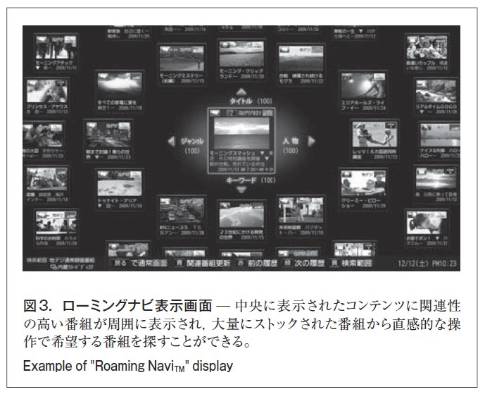 図3．ローミングナビ表示画面