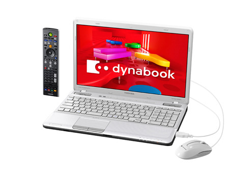 「dynabook Qosmio T560／T4シリーズ」（ベルベッティホワイト）