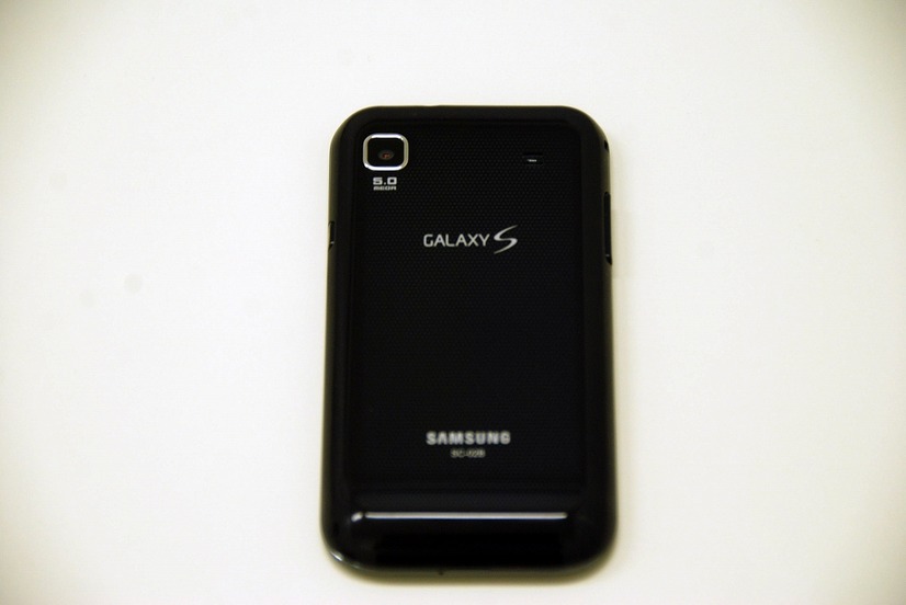 GALAXY Sの裏面