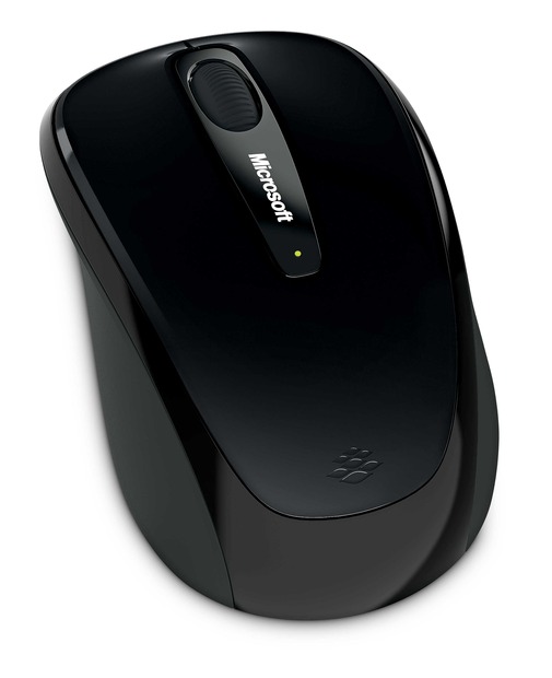 「Microsoft Wireless Mobile Mouse 3500」（「シャイニーブラック」）