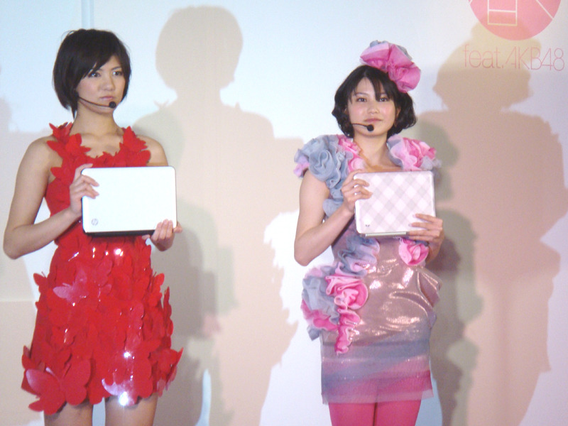 フォトレポート Akb48の4人が日本hp春モデル発表会に登場 4枚目の写真 画像 Rbb Today